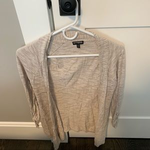 Express Tan Cardigan